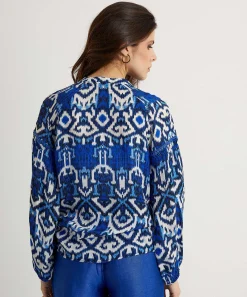 Kyra Blouse Ikatprint Vera