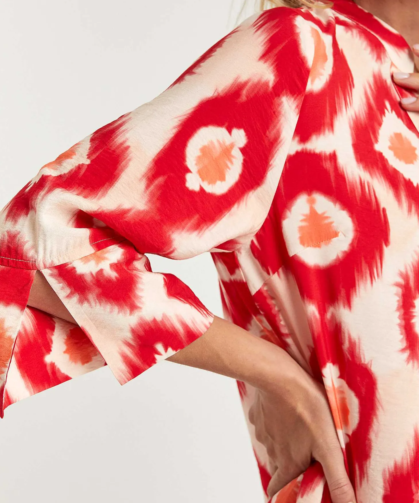 Kyra Blouse Tie-Dye Dot Netty
