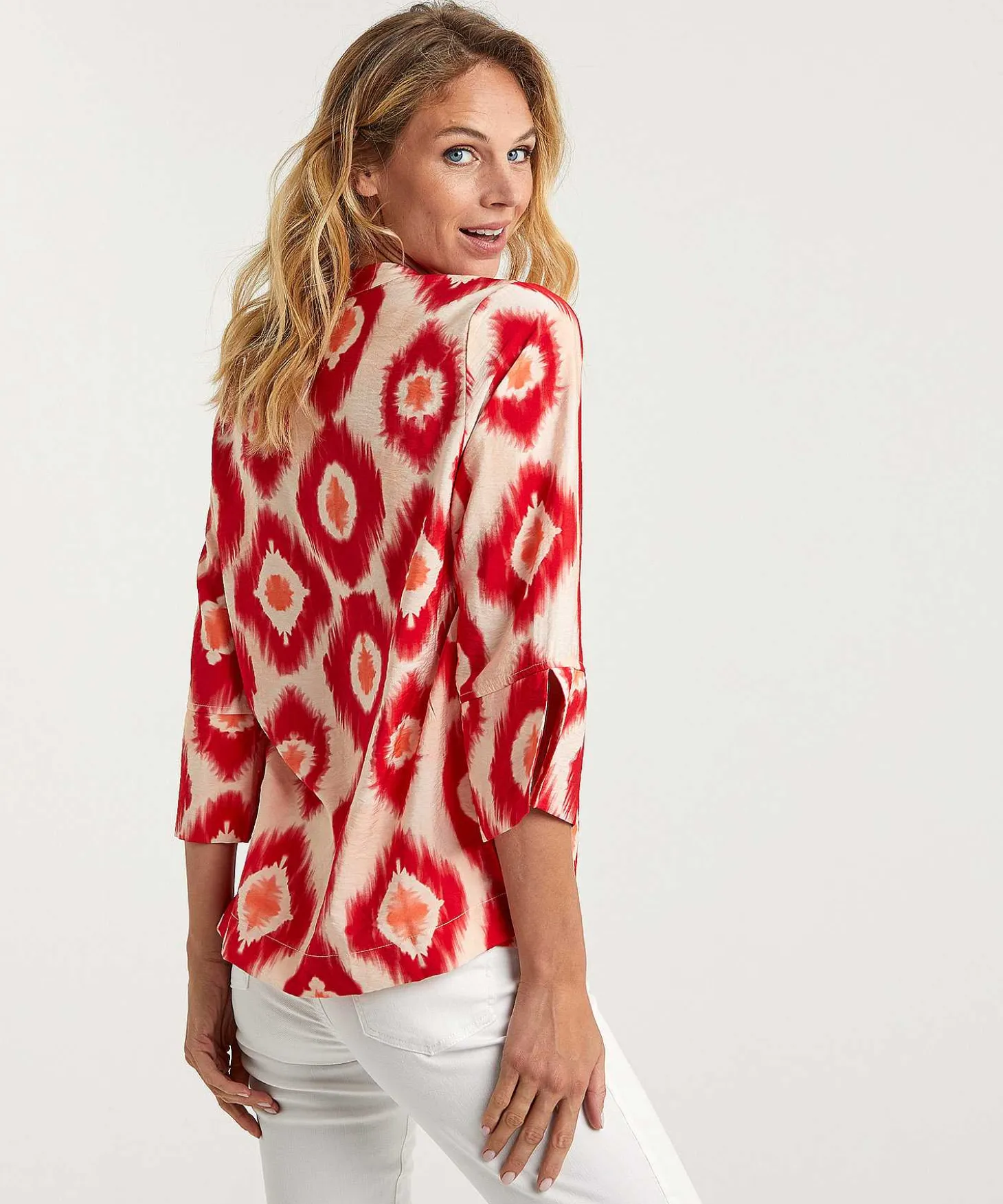 Kyra Blouse Tie-Dye Dot Netty