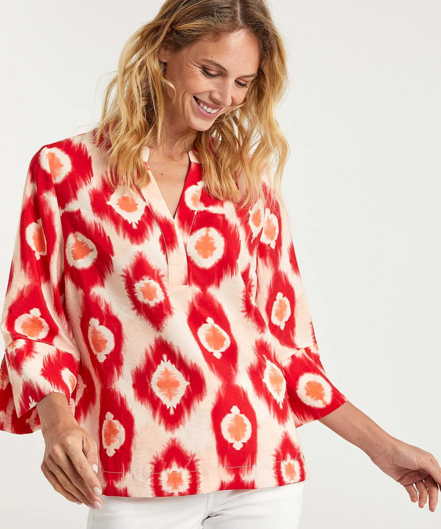 Kyra Blouse Tie-Dye Dot Netty