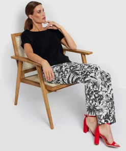 Kyra Broek Hidde Batik Linnen