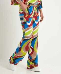 Kyra Broek Multicolor Eveline