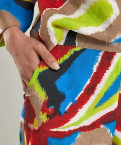 Kyra Broek Multicolor Eveline