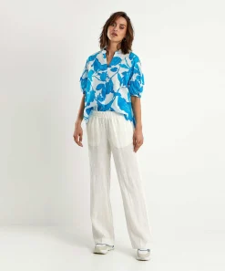 Kyra Cotton Voile Blouse Bloemen Bea