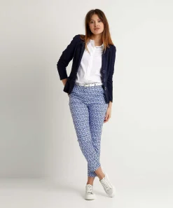Kyra Cropped Broek Tie-Dye Print Annemiek