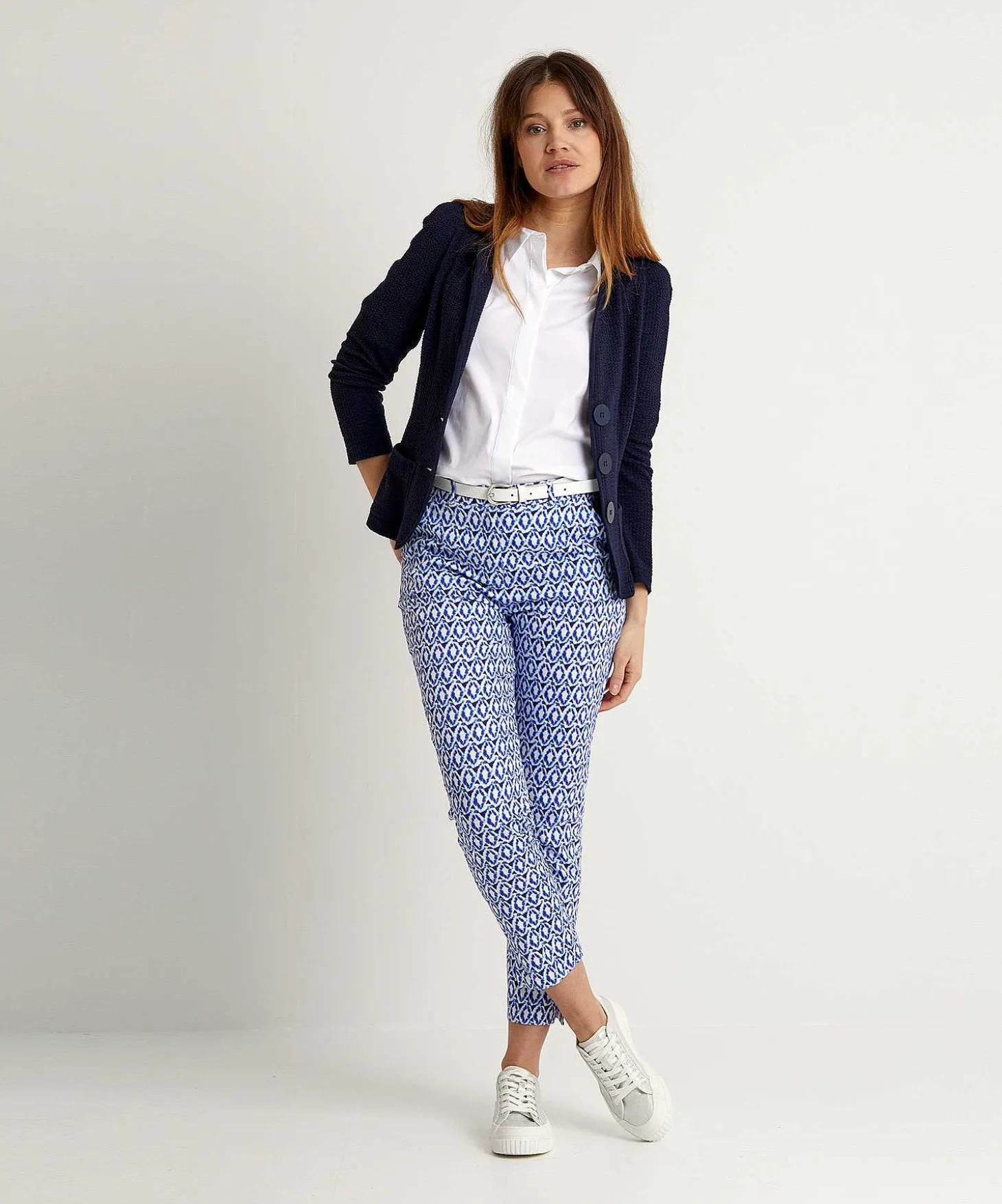 Kyra Cropped Broek Tie-Dye Print Annemiek