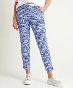 Kyra Cropped Broek Tie-Dye Print Annemiek
