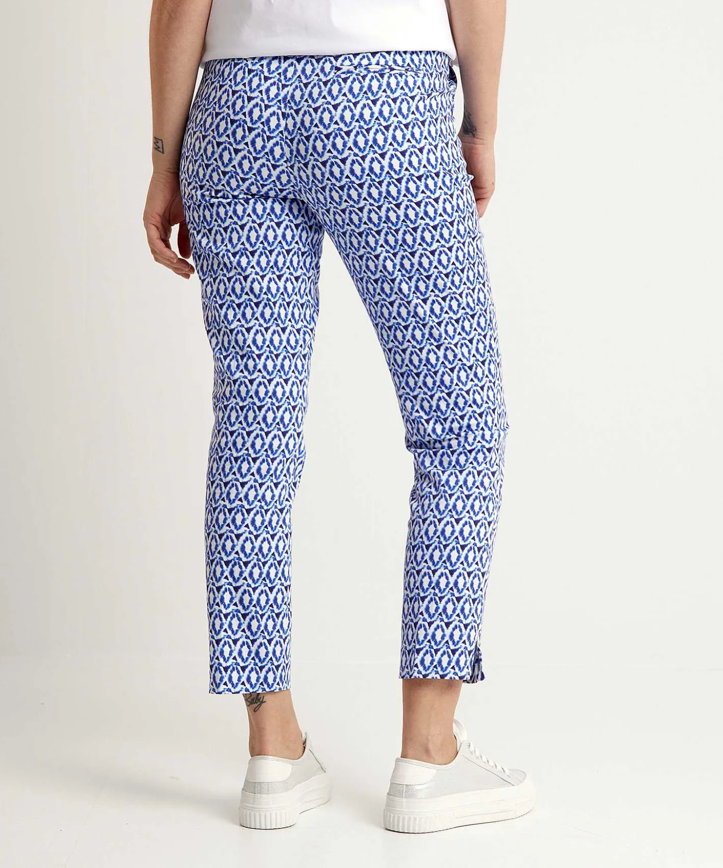 Kyra Cropped Broek Tie-Dye Print Annemiek