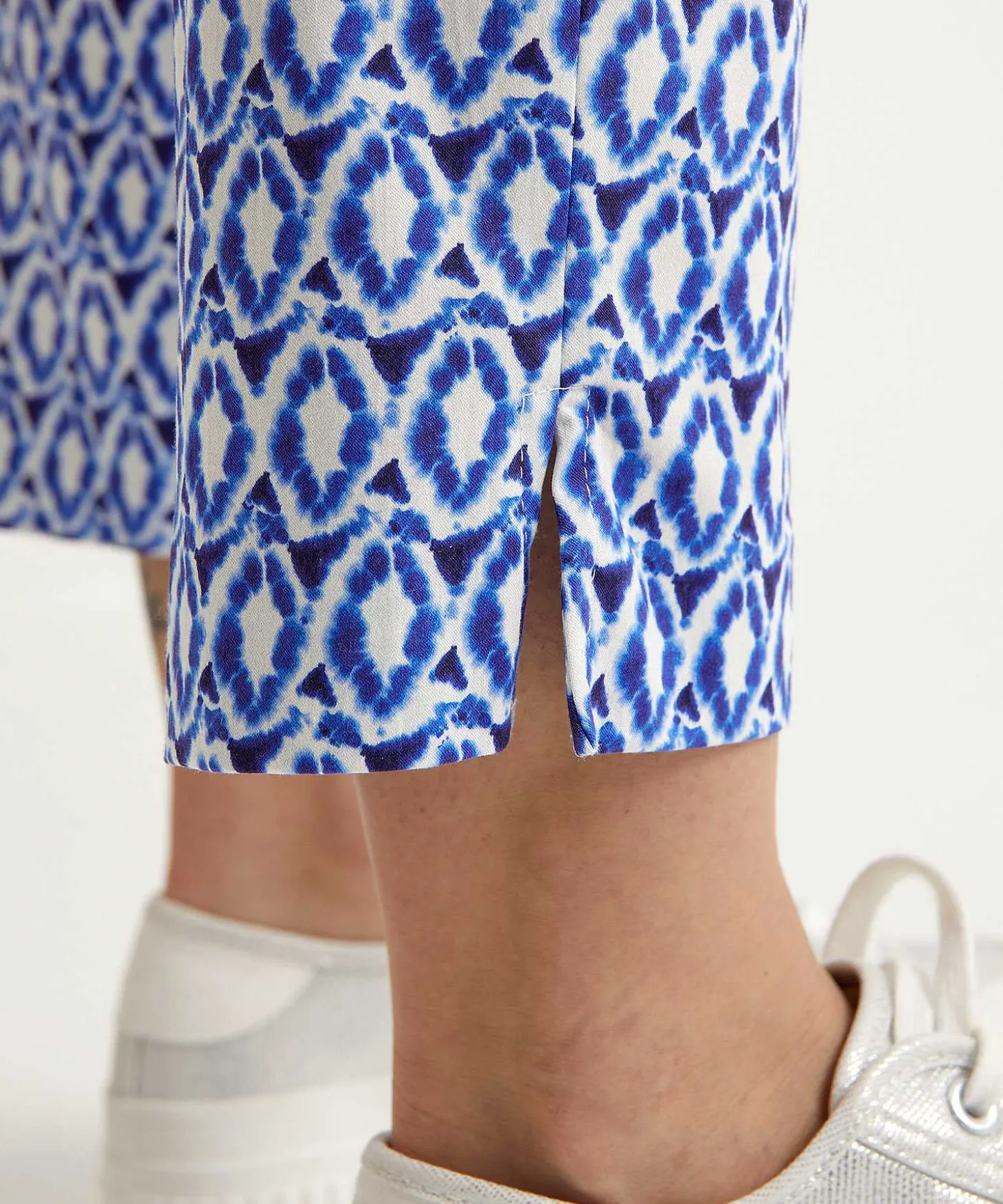 Kyra Cropped Broek Tie-Dye Print Annemiek