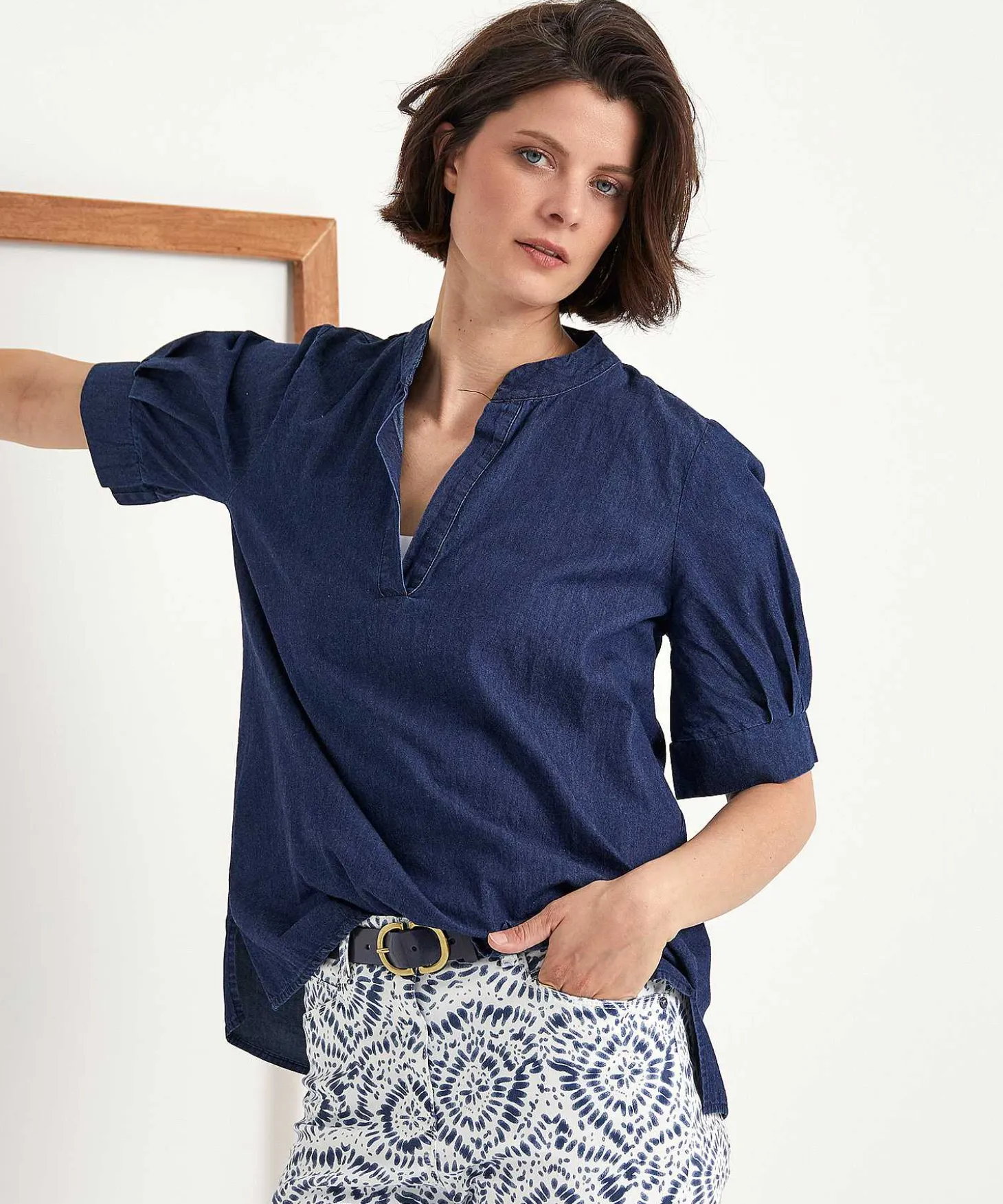 Kyra Denim Blouse Sanne