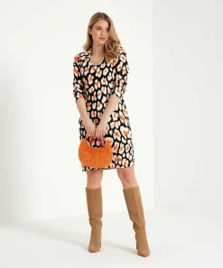 Kyra Jurk Animalprint Lilja
