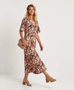 Kyra Jurk Faded Leaf Nancy