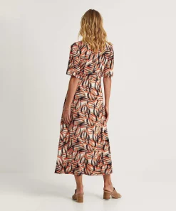 Kyra Jurk Faded Leaf Nancy