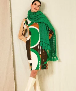 Kyra Jurk Grafische Print Merel