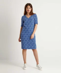 Kyra Jurk Jacquard Carmen