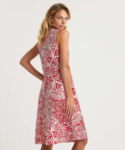 Kyra Jurk Linnenmix Two-Tone Jorieke