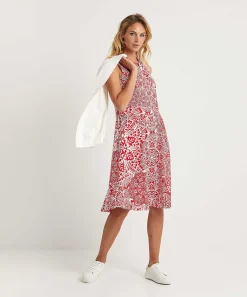 Kyra Jurk Linnenmix Two-Tone Jorieke