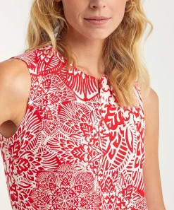 Kyra Jurk Linnenmix Two-Tone Jorieke