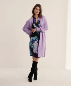 Kyra Jurk Met Ceintuur Faded Flower Print Willy