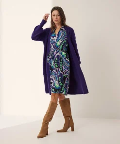 Kyra Jurk Met Ceintuur Multicolor Isra
