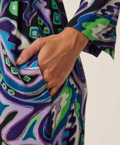 Kyra Jurk Met Ceintuur Multicolor Isra