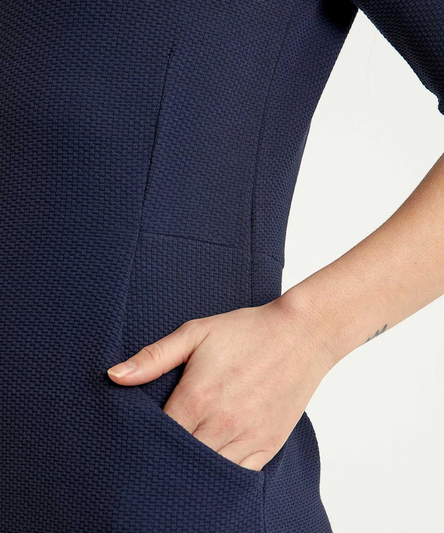 Kyra Jurk Met Structuur Jantina