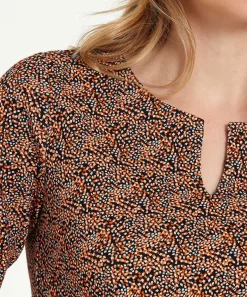 Kyra Jurk Minimal Print Bette