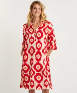 Kyra Jurk Tie-Dye Dot Nadine