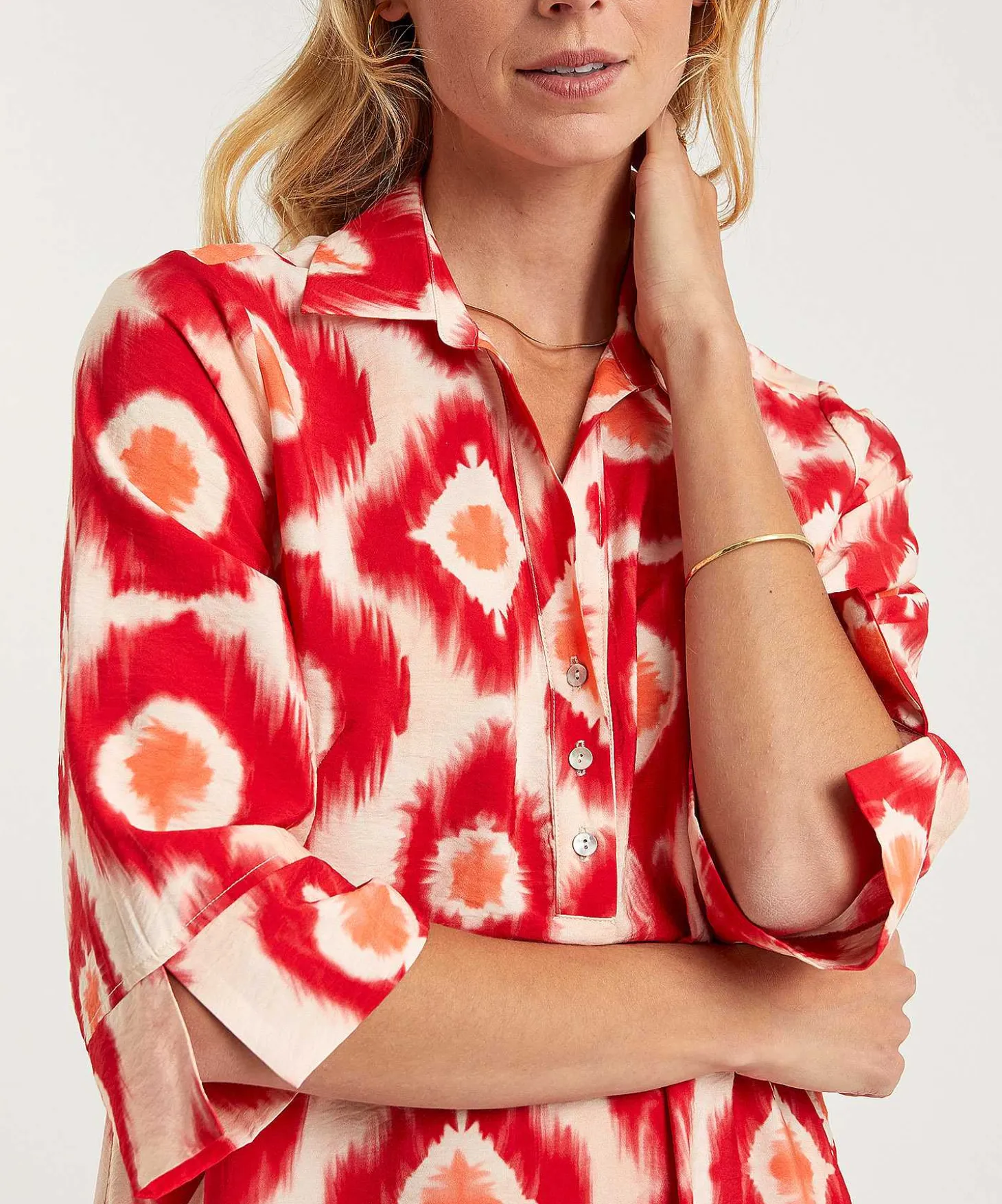 Kyra Jurk Tie-Dye Dot Nadine