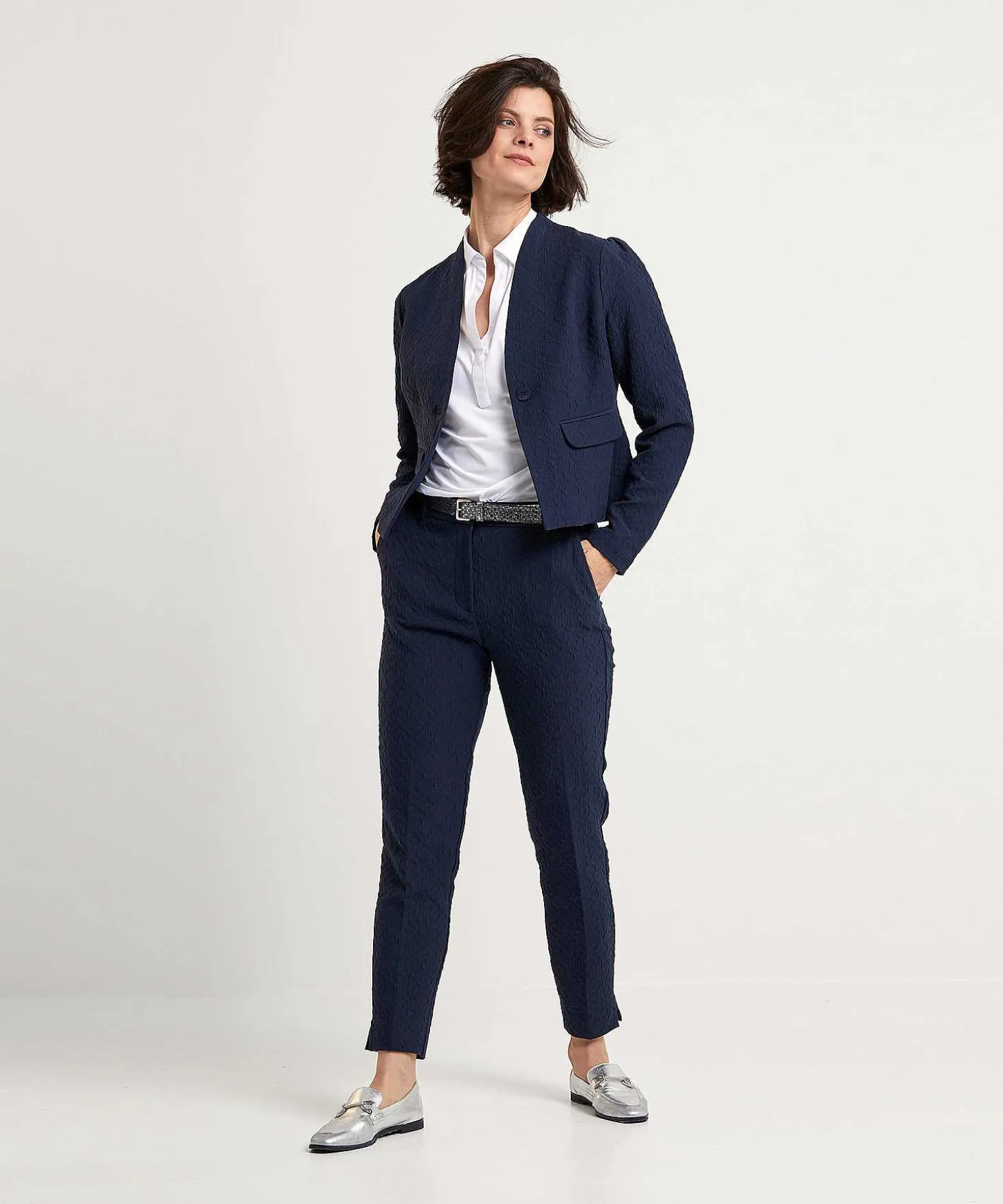 Kyra Korte Blazer Jacquard Safi