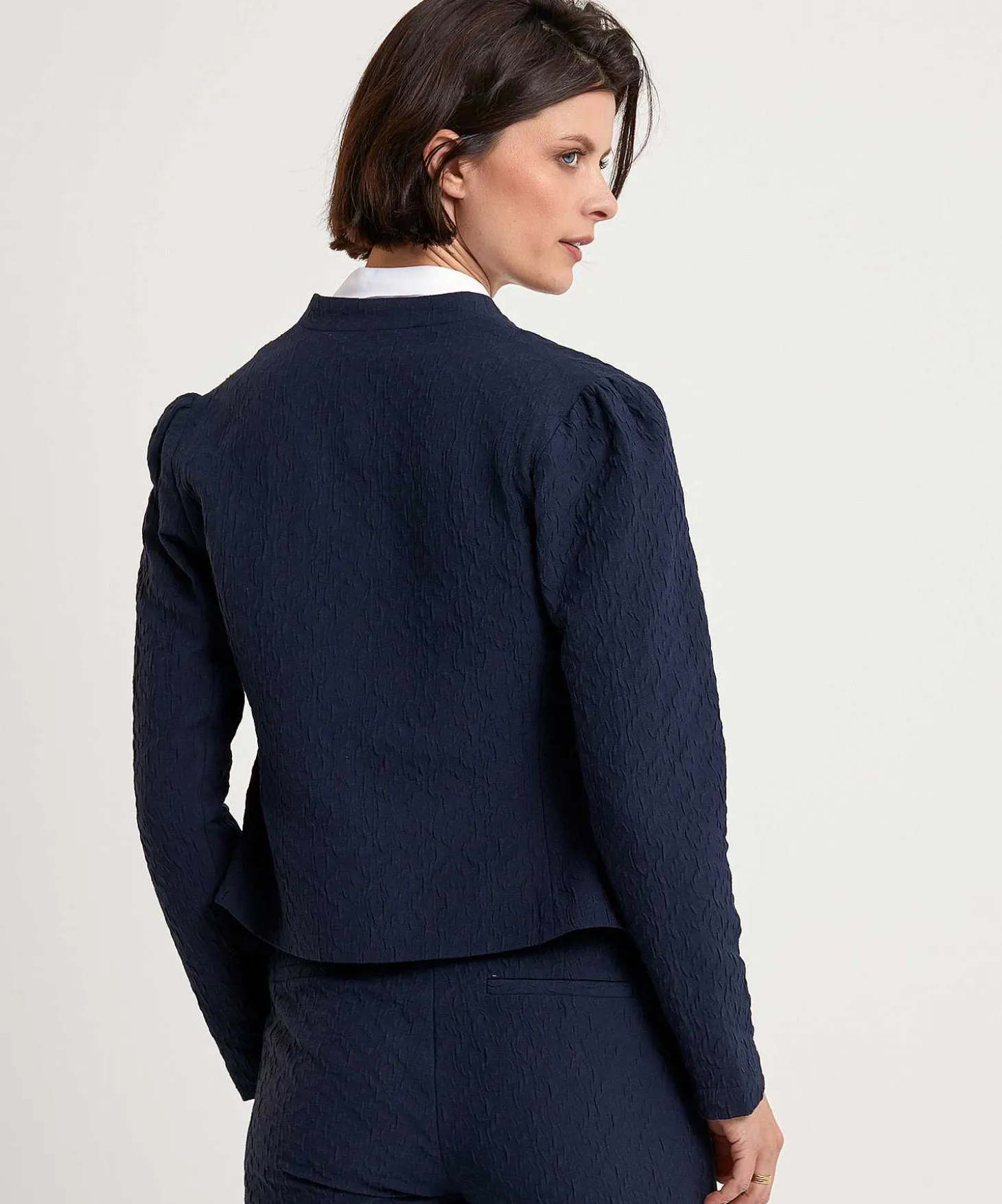 Kyra Korte Blazer Jacquard Safi