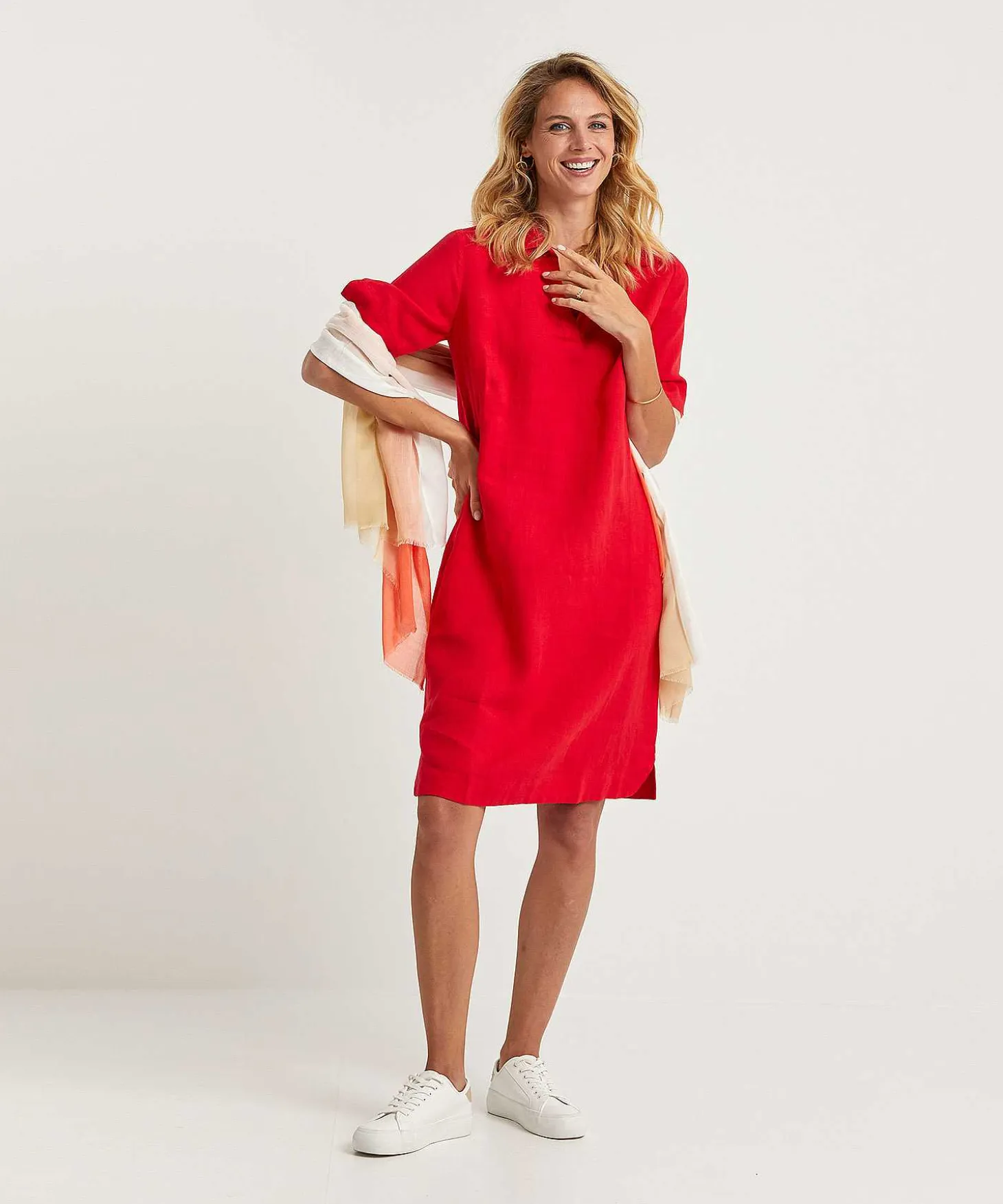 Kyra Linnen Blousejurk Laura