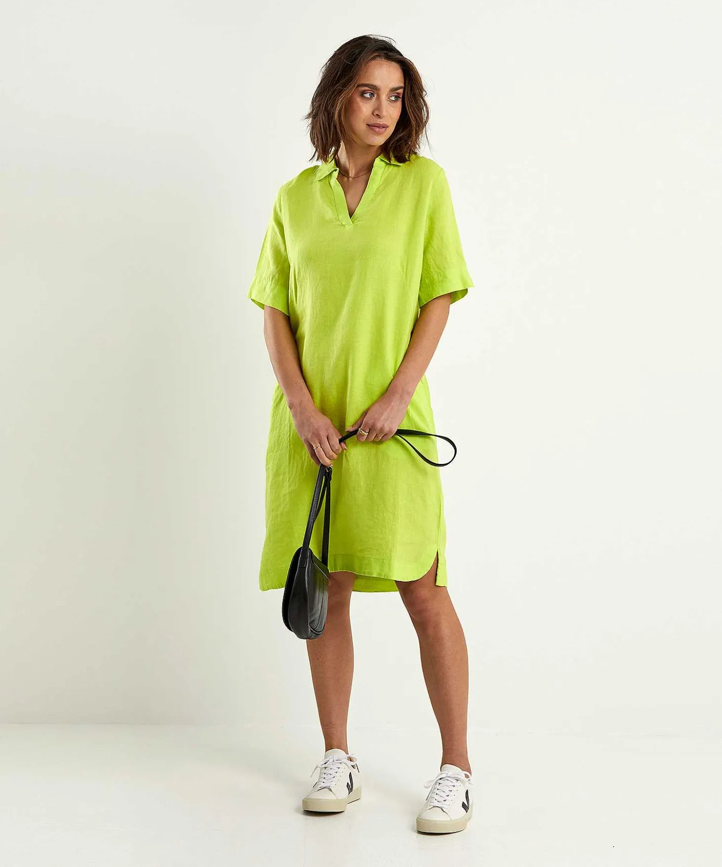 Kyra Linnen Blousejurk Laura