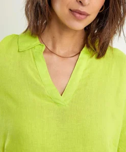 Kyra Linnen Blousejurk Laura