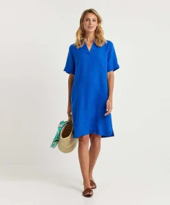 Kyra Linnen Blousejurk Laura