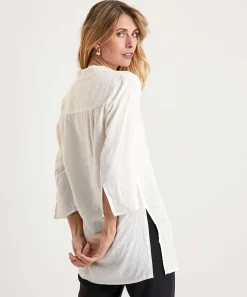 Kyra Linnen Tuniekblouse Liza