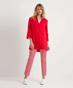 Kyra Linnen Tuniekblouse Liza