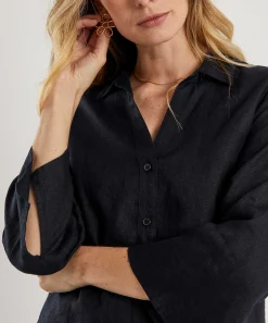 Kyra Linnen Tuniekblouse Liza
