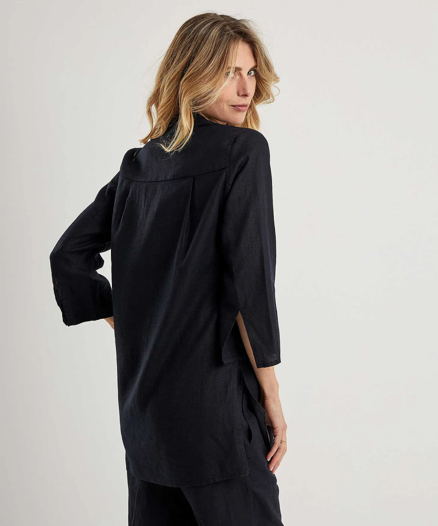 Kyra Linnen Tuniekblouse Liza