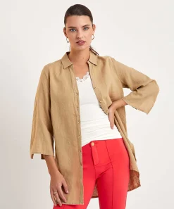 Kyra Linnen Tuniekblouse Liza
