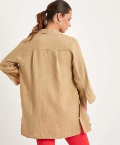 Kyra Linnen Tuniekblouse Liza