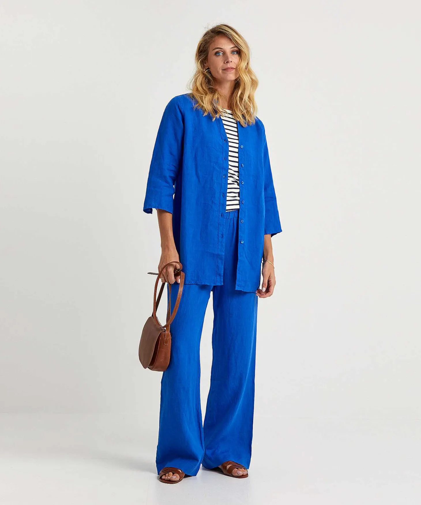 Kyra Linnen Tuniekblouse Liza