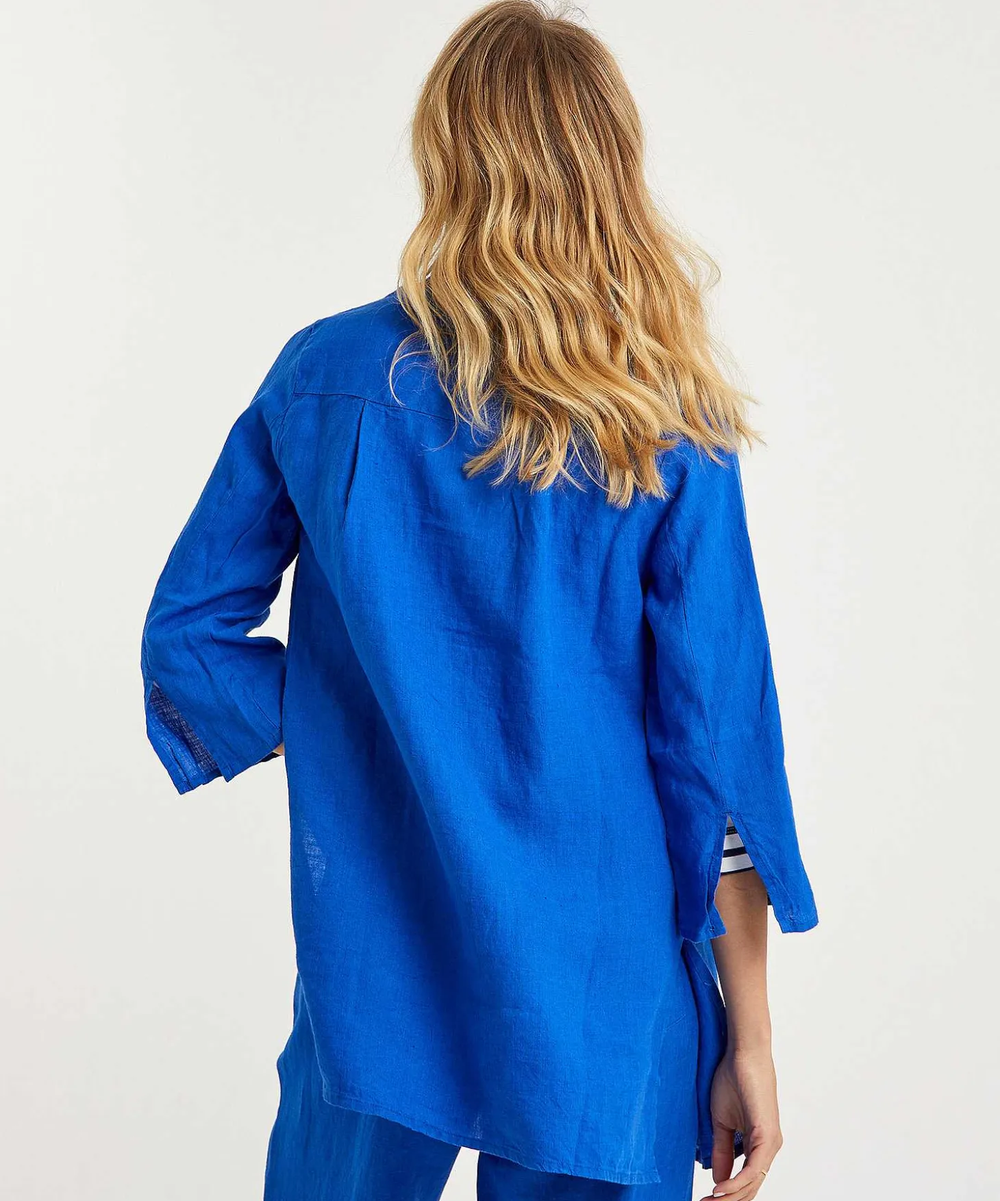 Kyra Linnen Tuniekblouse Liza