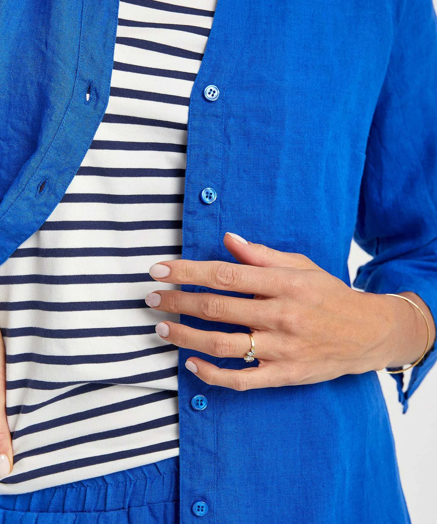 Kyra Linnen Tuniekblouse Liza