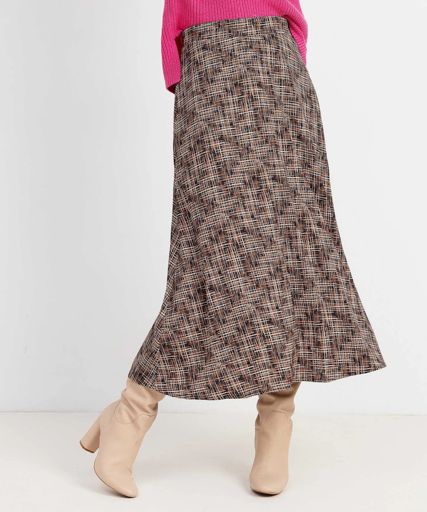 Kyra Maxi-Rok Sita Grafische Print
