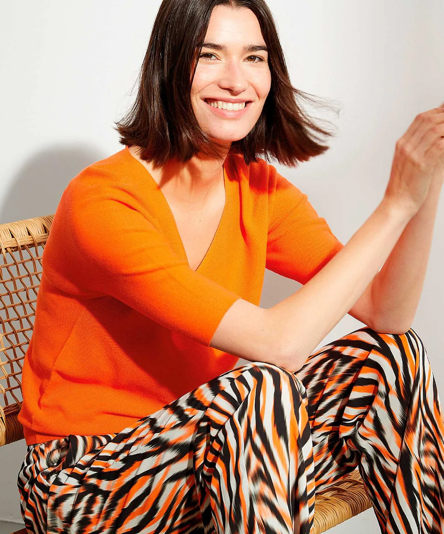 Kyra Palazzo Broek Tijgerprint Hidde