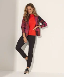 Kyra Scuba Blazer Abstract Nikita