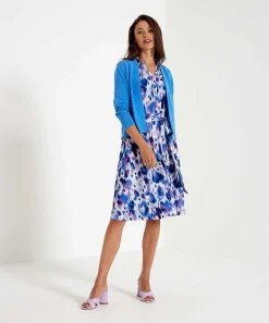 Kyra Tie Dye Jurk Travelstof Cissel