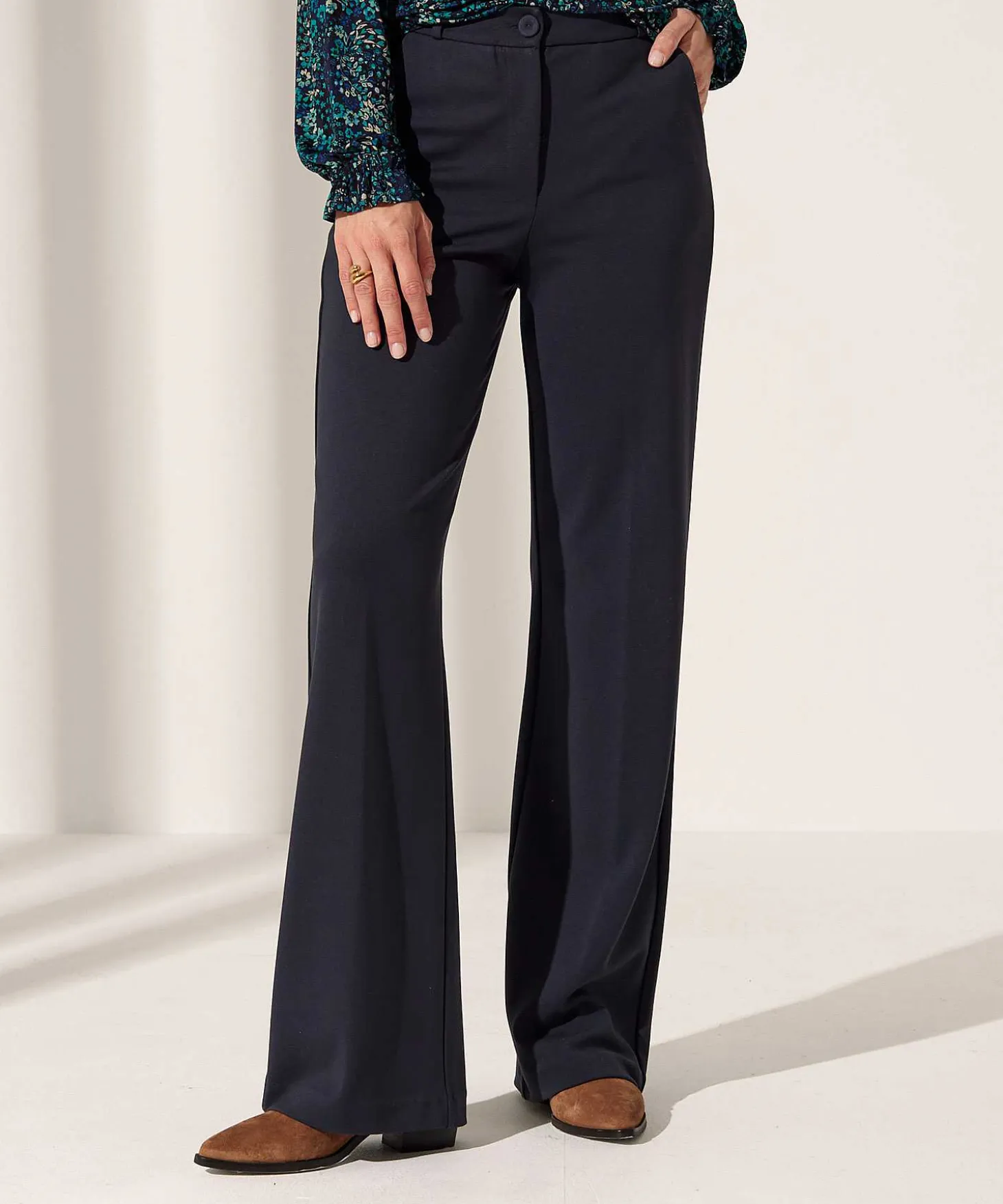 Kyra Wide Leg Broek Hetty