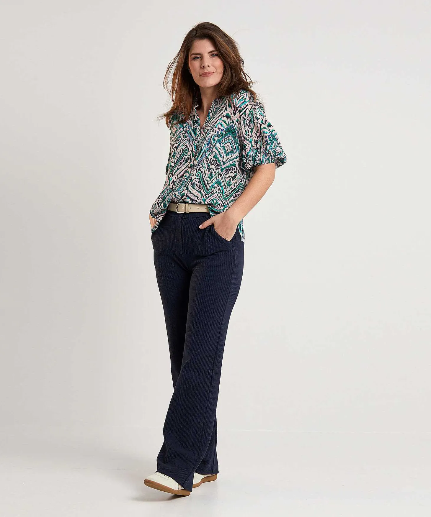 Kyra Wide Leg Broek Hetty